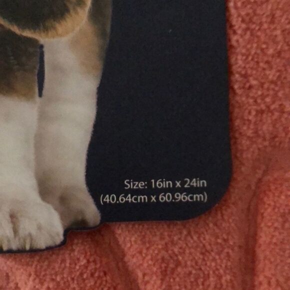 Woof Multi-purpose Comfort Pet Mat in Pink - Picture 9 of 9